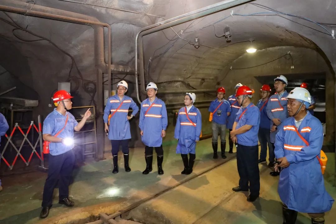 昌江縣委書(shū)記陳儒茂到海南礦業(yè)調(diào)研