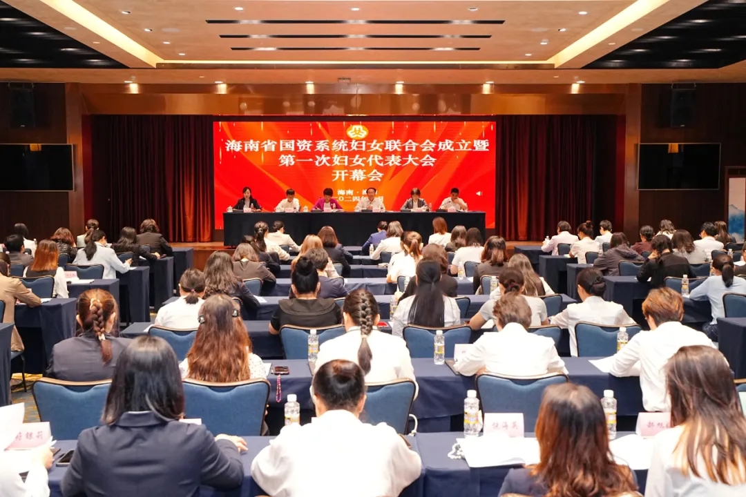 海南礦業員工莫茹參加海南省國資系統婦女聯合會成立暨第一次婦女代表大會