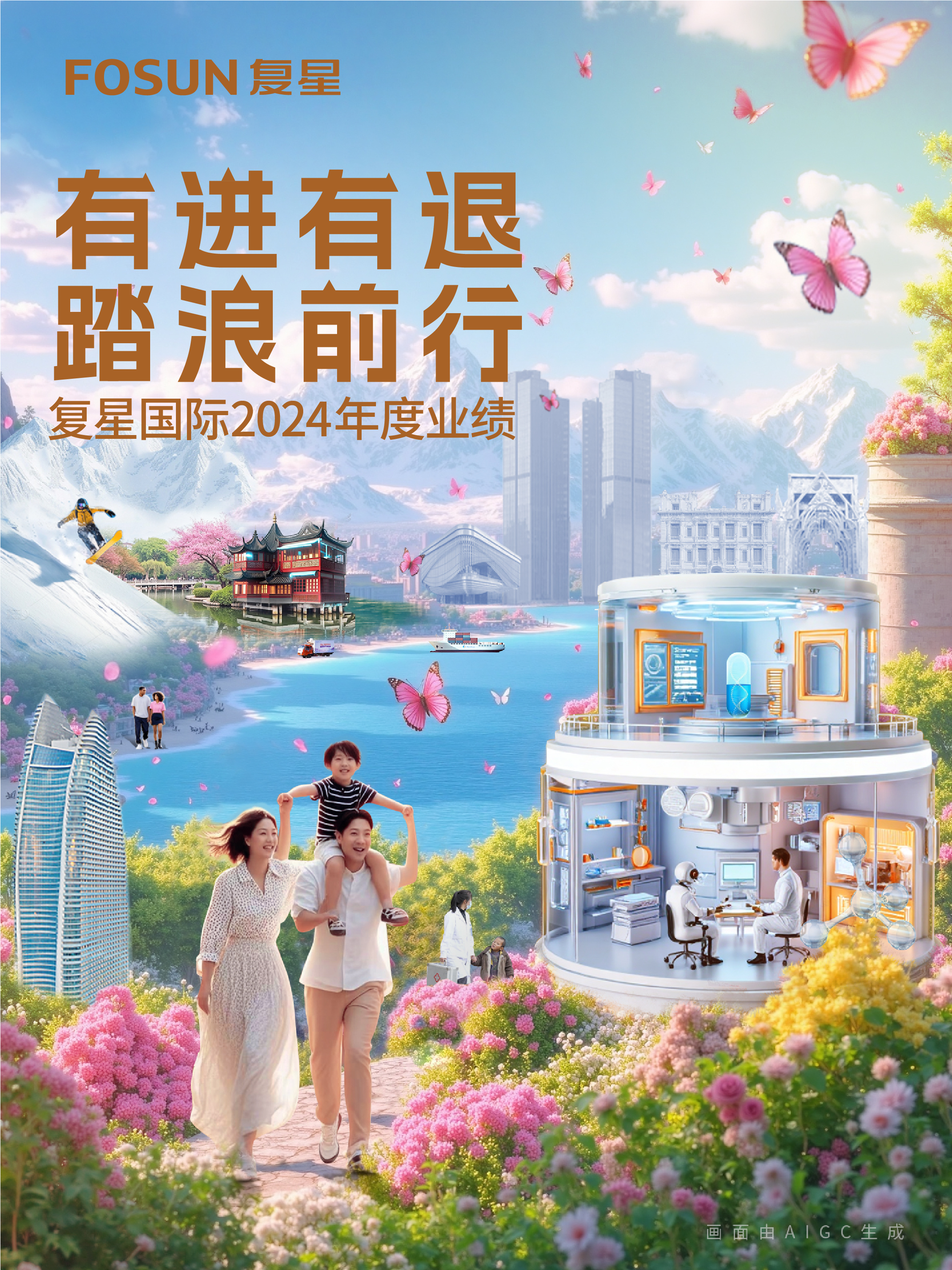 九圖速覽復(fù)星國(guó)際2024年度業(yè)績(jī)