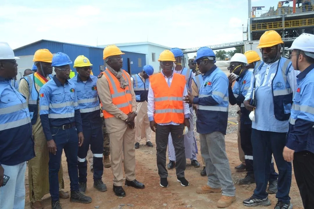 馬里礦業部長現場視察布谷尼鋰礦